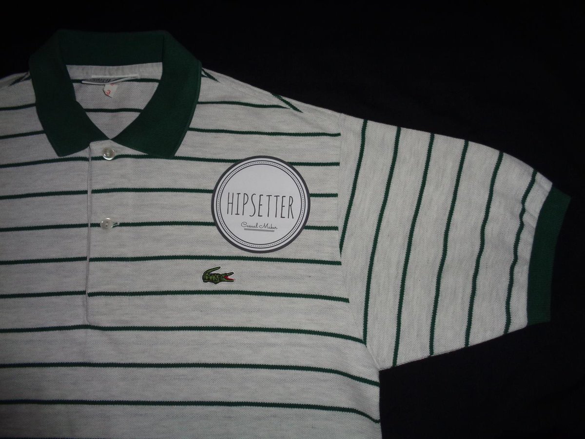 hipsetter2's tweet photo. Polo Shirt Lacoste size 3 setara M kondisi 98%, minat cek di bio ya, bantu UP ya om @FS_80cs @infocasuals makasih ✌ https://t.co/Dh2BB5BlPN