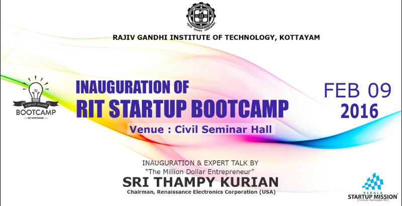 Startup_RIT's tweet photo. All are invited !! for the Inauguration event on 9th February, Venu:Civil Engineering Block @RIT_Kottayam Time:10.30 https://t.co/H4sGaqPQOx