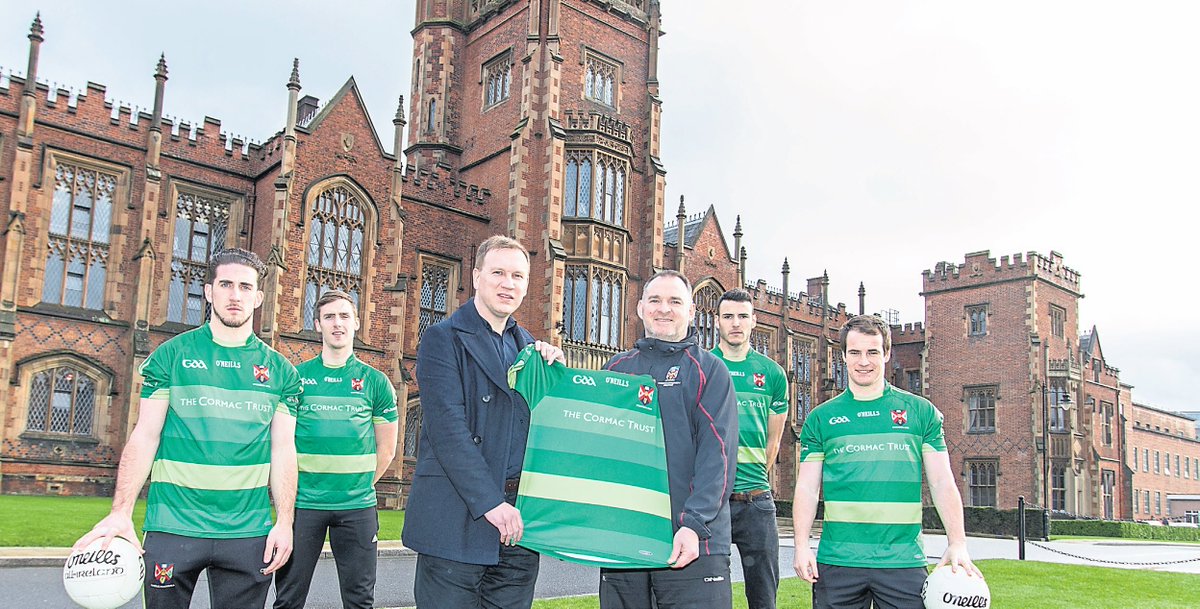 irishnewssport's tweet photo. See tmro's #IrishNews for a chance to WIN 1 of 3 @QueensGAA Sigerson Jersey's @cormactrust1 #3toWIN https://t.co/Cxa3lH6Ap7