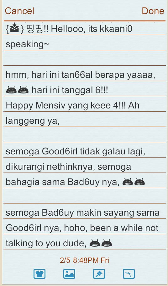 fakesujisuj's tweet photo. {✉} hello! There's a Message
@Good6irl @Bad6uy

p.s: because i cant stay up late, so i sent this message now, https://t.co/nuDqd5spEc