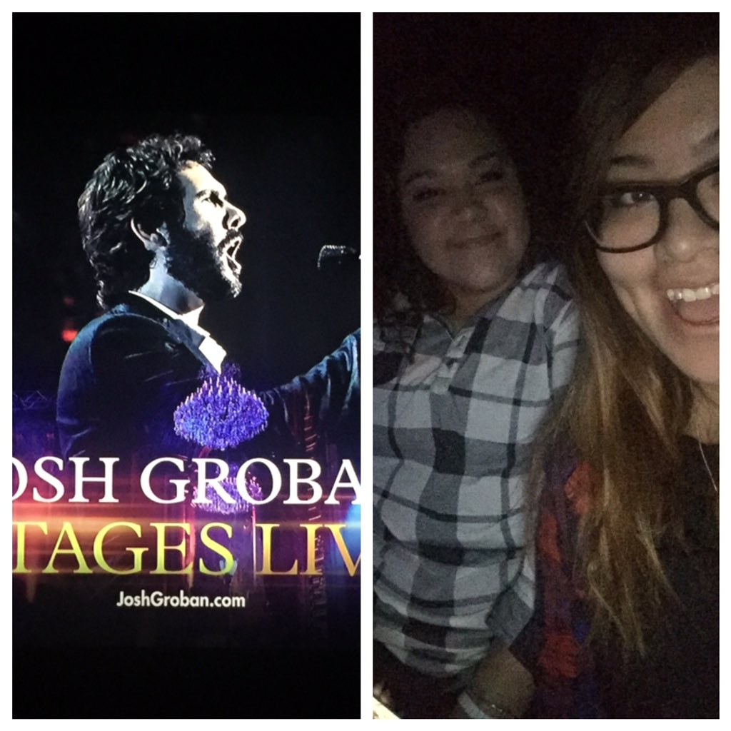 Mariferna11's tweet photo. We (@Ami25D &amp; I ) were swooning !! Love Broadway... Can't wait to see @joshgroban on it ah!!! https://t.co/8kzoXC7GP9