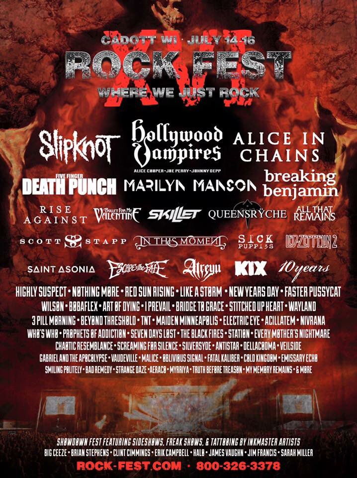 FFDP's tweet photo. Wisconsin... Are you ready for #RockFest2016??  DETAILS: https://t.co/7cKkhjrzsU 👊💥 https://t.co/8vRUlniOwg