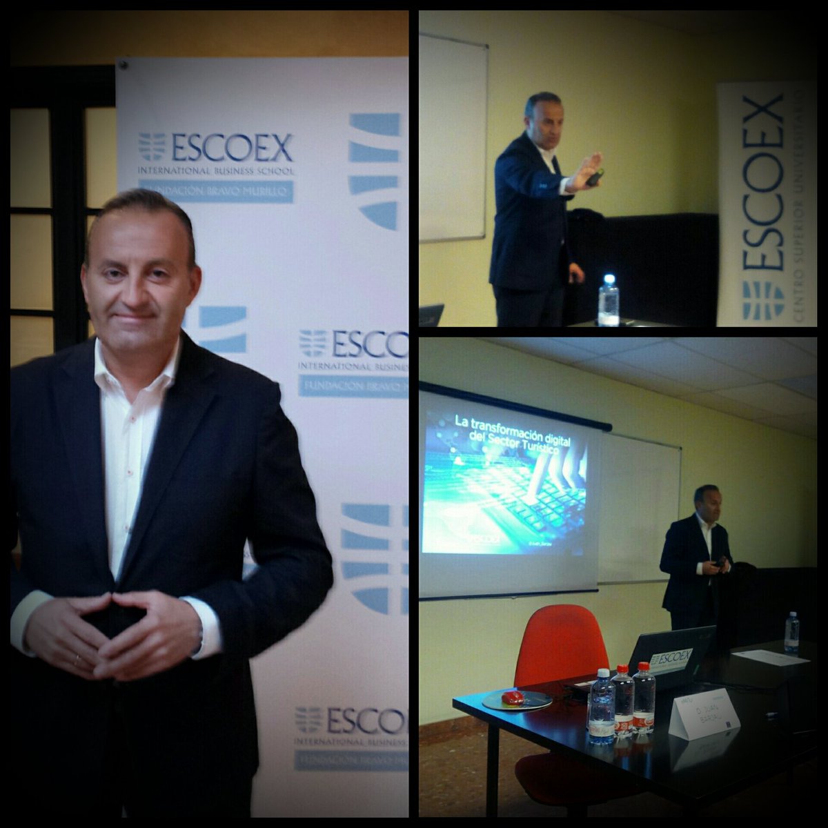 Juan_Barjau's tweet photo. Ha sido un placer #Emitur @escoex. Nos vemos pronto @maitefalcon @ivansantanad @msuarezcabrera https://t.co/q4HBbdNGuk