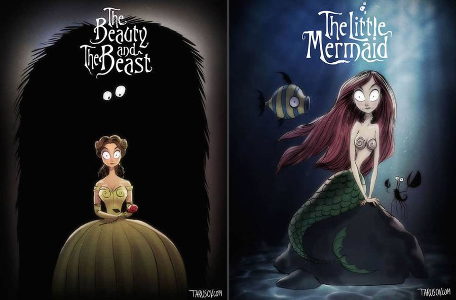 fubiz's tweet photo. If Tim Burton Directed Disney Movies https://t.co/7KiXt71lzZ https://t.co/oNLNQFg7QH
