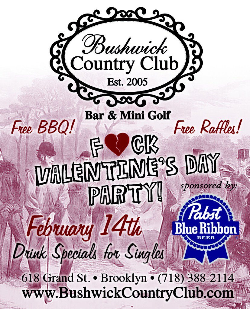 BushwickCC's tweet photo. Singles awareness day is coming... https://t.co/MMtI2cWUhQ