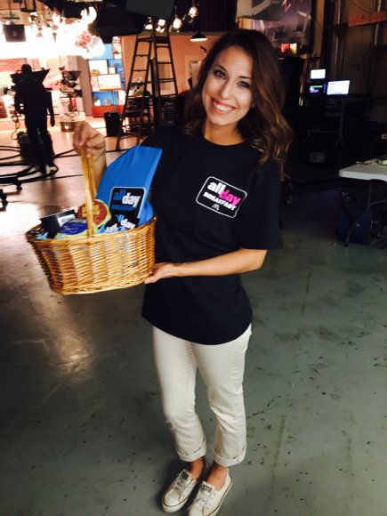McDSTL's tweet photo. Street Team Member Savannah is surprising @KMOV w/ #AllDayBreakfast for #NationalWeatherPersonsDay! https://t.co/IEP88VHzXX