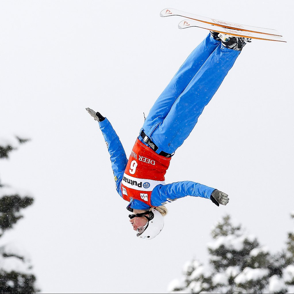 Parkrecord's tweet photo. USA freestyle's #kileymckinnon at the ladies aerials of the #freestyleskiing World Cup at #deervalley #parkrecord https://t.co/bYgErTetVL