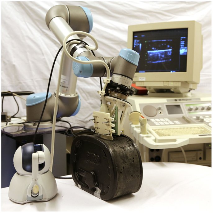 FrontiersIn's tweet image. Using a commercial robot for #ultrasound applications fron.tiers.in/go/0R3eMf @FrontRoboticsAI #BiomedicalRobotics