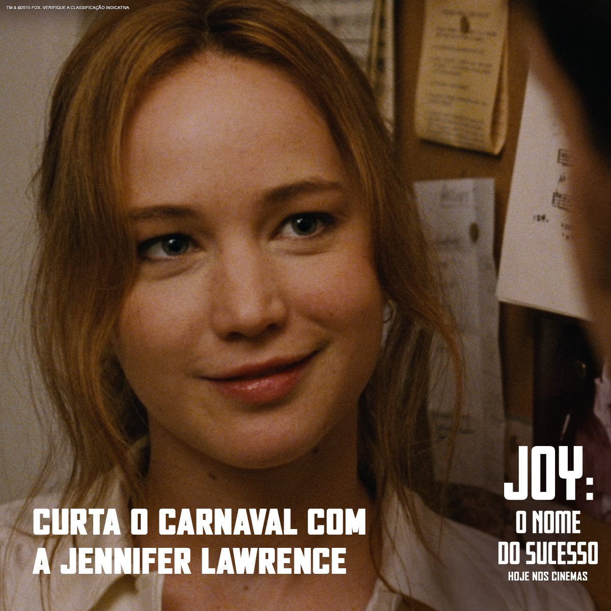 Você terá um feriado inteiro para conferir #JenniferLawrence em #Joy: O Nome do Sucesso.