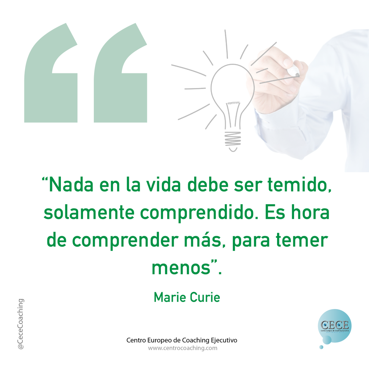 CeceCoaching's tweet photo. #ViernesDeReflexion #comprender #notemer https://t.co/asjxDQtiuH