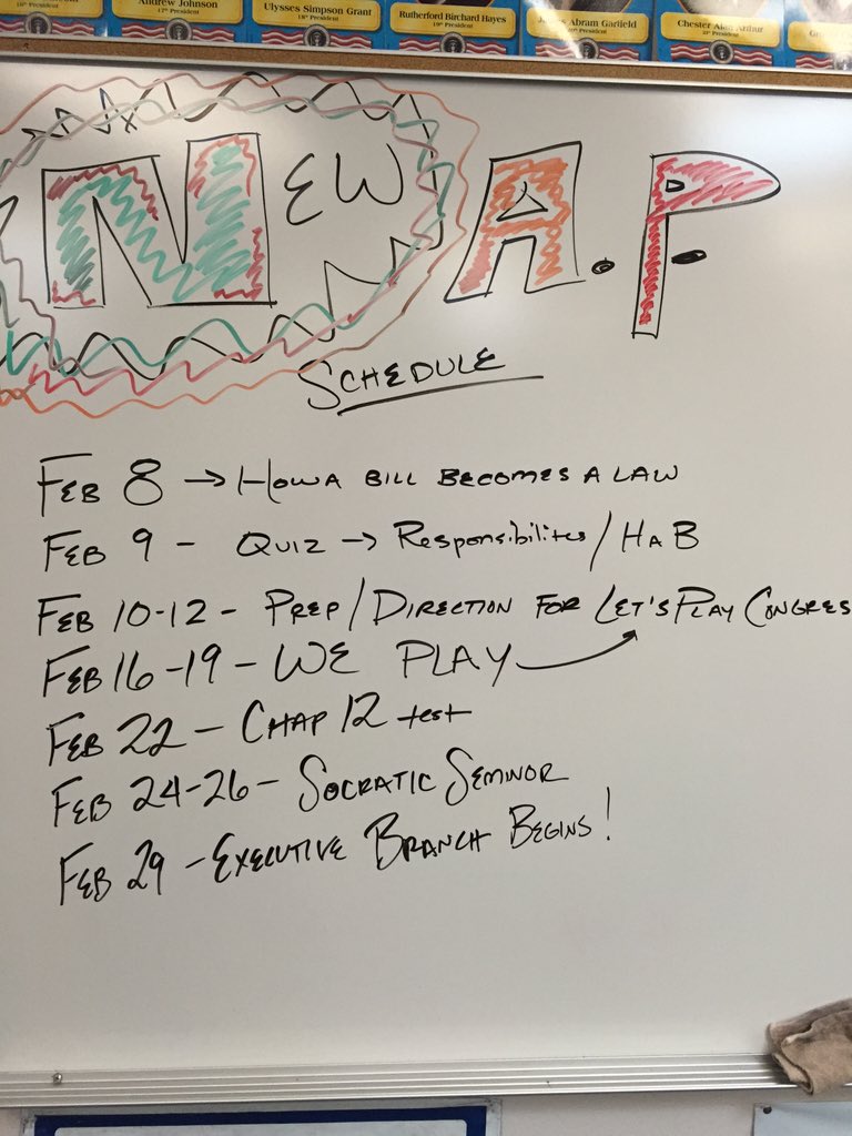 MrMagness's tweet image. New AP schedule
