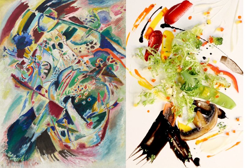 Science Museum on Twitter "Kandinskyinspired salad from our Cravings