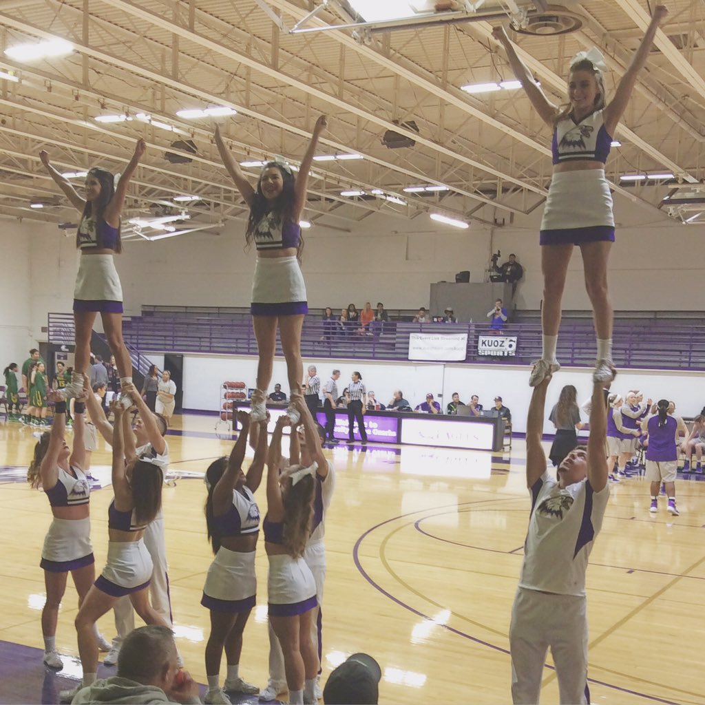 OzarksCheer's tweet photo. We love cheering on our Eagles! https://t.co/8pwkmxcoGj