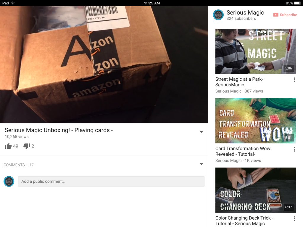 Serious_Magic's tweet image. Thank you somuch guys we hit 10k views on our unboxing video! youtu.be/N53w3HXOv-U #10000views #10K #SeriousMagic