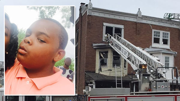 6abc's tweet photo. Family: Boy, 12, killed attempting to rescue father in Norristown fire https://t.co/rhRiBjDujo https://t.co/GOqemAnjgY