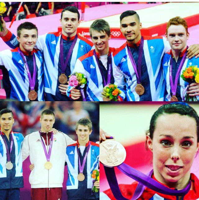 BritGymnastics's tweet photo. #FlashbackFriday to history making #London2012 ! Only #6monthstogo to Rio! #EveryRoadToRio #bringiton 🇬🇧🏅🇧🇷 https://t.co/nrM30MZzOV