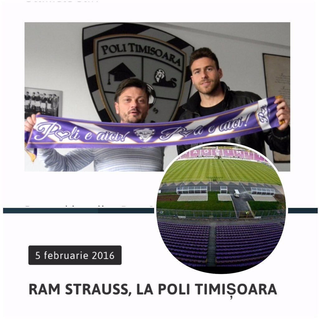 Scoutpush's tweet photo. Breaking:
Ram Strauss signed in Poli Timisoara https://t.co/SRbBkYxXsx
