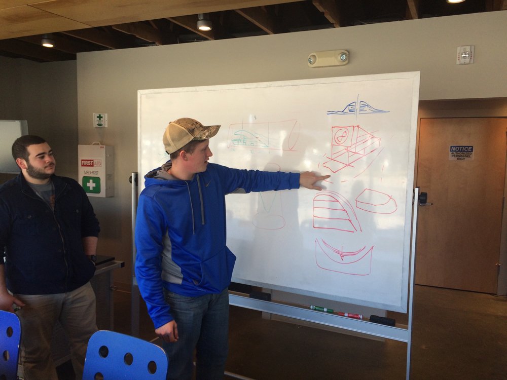 Codex_Hyperloop's tweet image. Team Codex met with Fab Lab Tulsa yesterday to discuss production! Things are starting to look awesome for us!