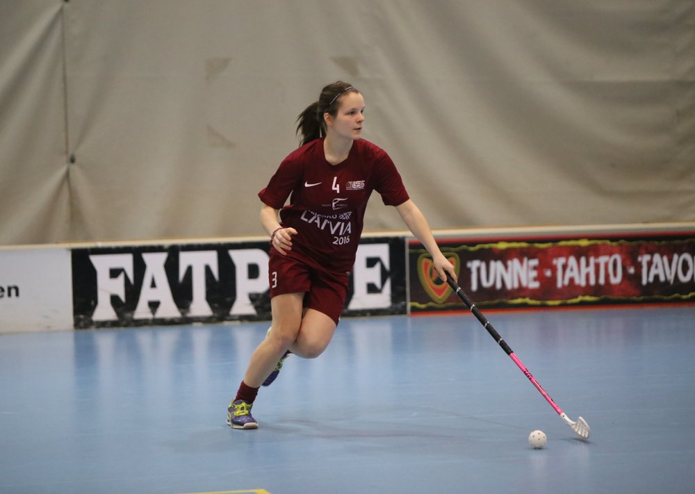 LFS_floorball's tweet photo. Par Latvijas U19 izlases kapteini ievēlēta Liene Krauja ( @Lienuzis ), viņas asistente - @inga_ametere #florbols https://t.co/iaUDHzpnpc