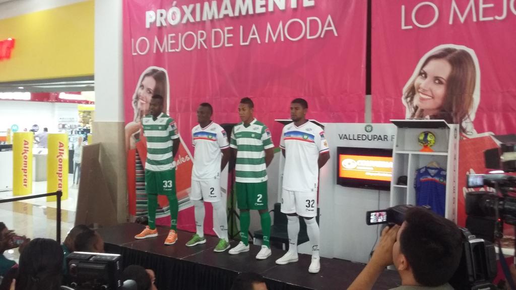 Valledupar_Col's tweet photo. Está es la nueva indumentaria del @ValleduparVFC para afrontar @TorneoAguila y @CopaAguila_ https://t.co/qykZf27rUx