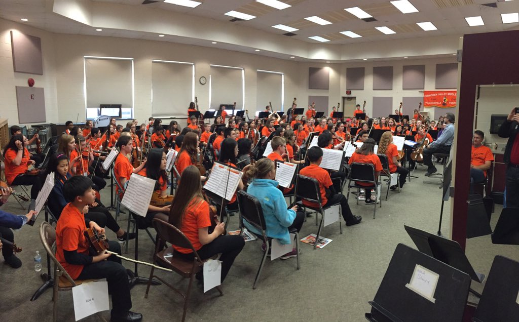 PMEAD11's tweet photo. Ovidiu Marinescu directing the PMEA D11 MIddle School String Fest String Orchestra @PMEAstate https://t.co/tsZcGD7nSf