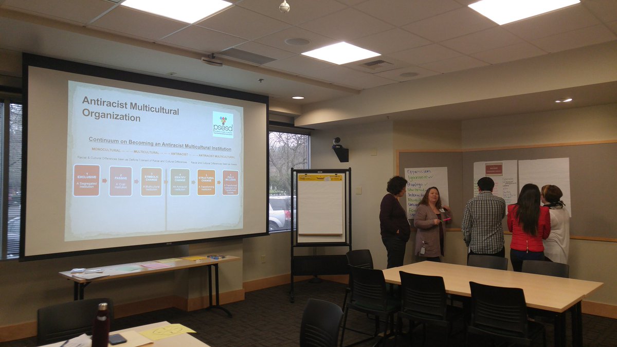 JillPatnode's tweet photo. PSESD new staff contributing to the goal of PSESD becoming an anti-racist organization!  #psesd https://t.co/jbh0QKDrWg
