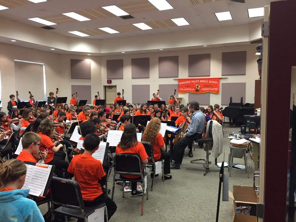 Ovidiu Marinescu directing the PMEA D11 MIddle School String Fest String Orchestra <a href="/PMEAstate/">PMEA</a>