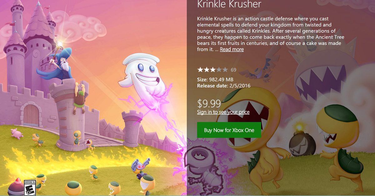 Stallion83's tweet image. Retweet for a Random Chance to Win a Krinkle Krusher Download Code for #XboxOne