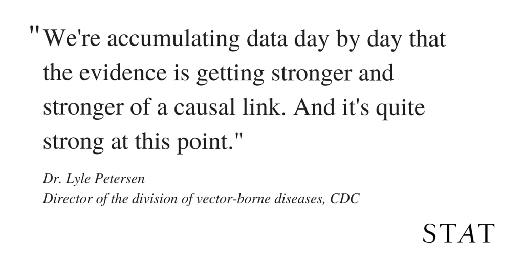 Leading CDC scientist: Link between Zika, birth defect getting stronger bit.ly/1URvhjw