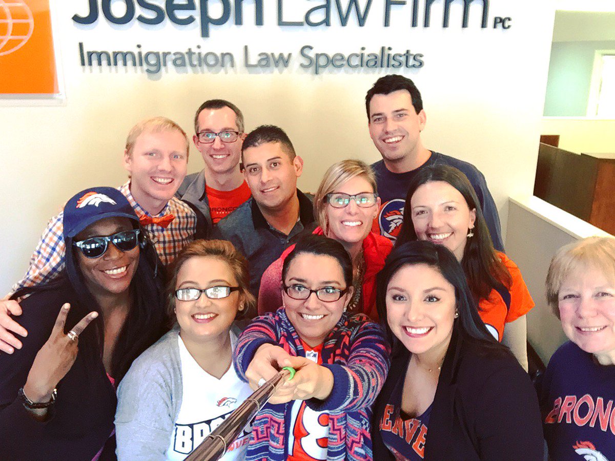 Immigrant_Atty's tweet photo. Go Broncos from Joseph Law Firm, PC.
#UnitedInOrange #BroncosFriday https://t.co/0kOSDu1VY4