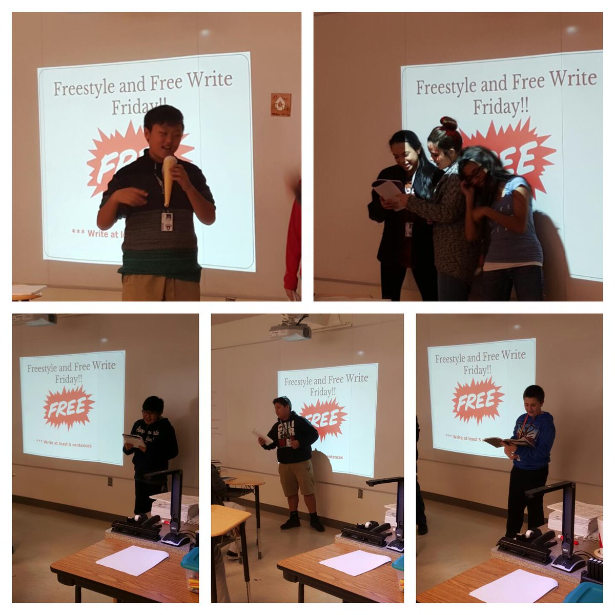 DemiJackson28's tweet photo. When free write Friday turns into freestyle Friday #applythelearning #dothework #bmmslearns https://t.co/rphRwyxsj0