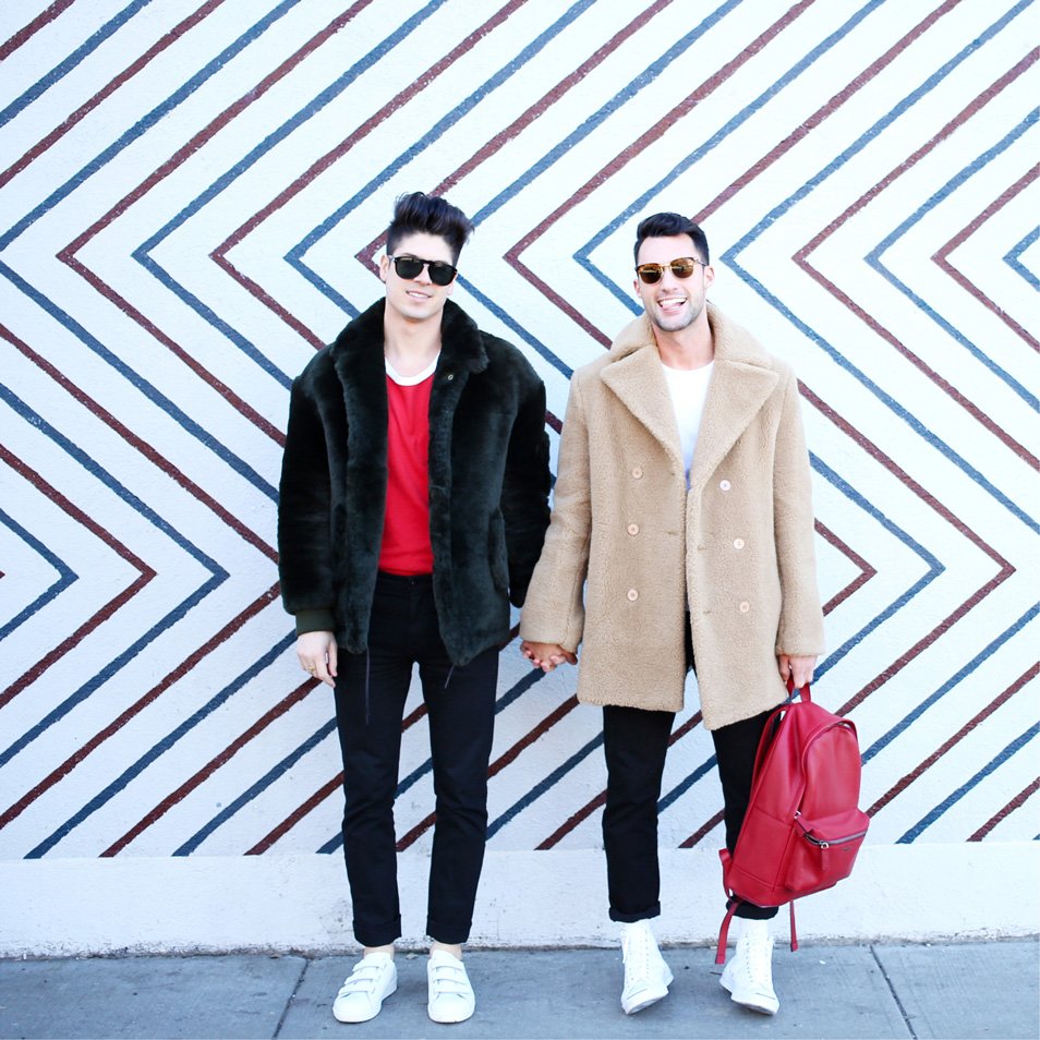 Chime's tweet photo. #TeamChime's @christophlin, 1/2 of @yummertime, partnered w/ @amazon to take on #NYFWM: https://t.co/Z2ejrjrk94 https://t.co/MlNjykZlB3