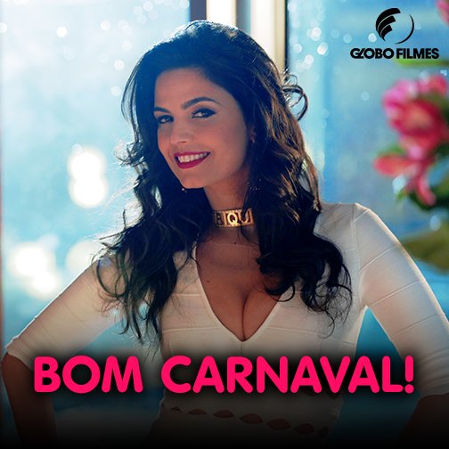 GloboFilmes's tweet photo. Não d�� pra botar o bloco na rua sem uma 👑 de bateria. A nossa é a Malu de Carmo, de #AtéQueaSorte3. #BoaFolia 😉 https://t.co/k5eAObmWc0