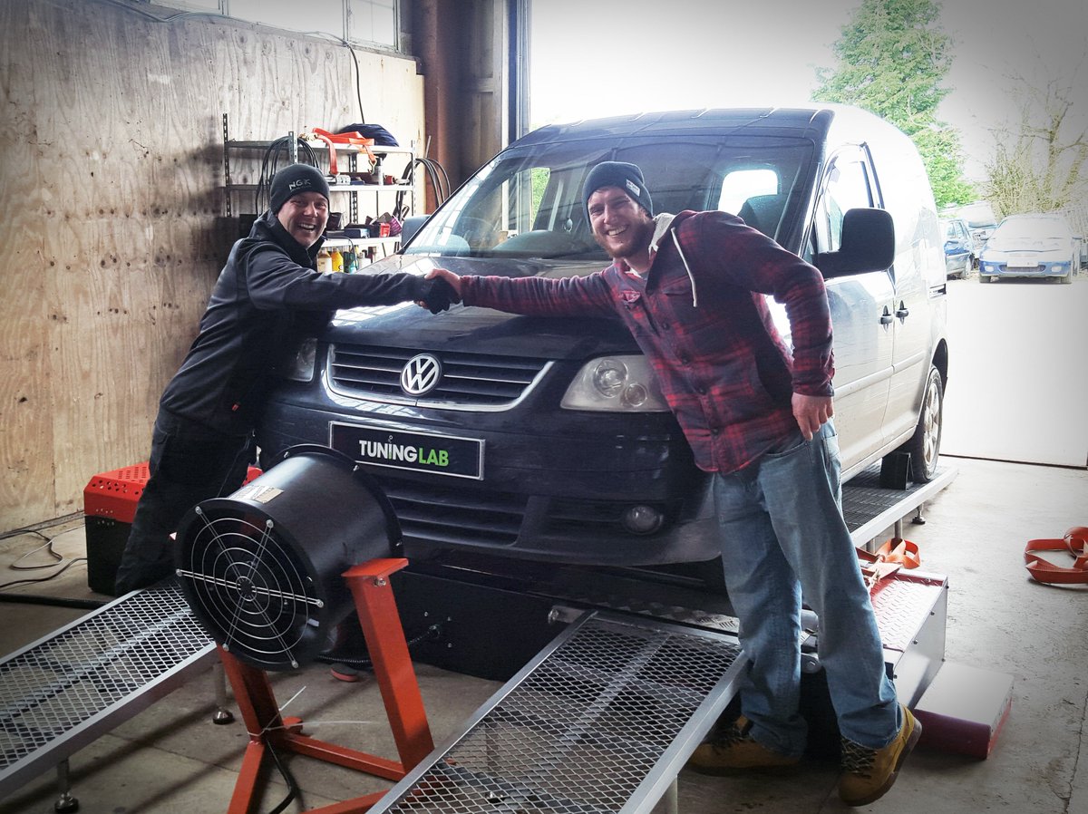 TuningLab's tweet image. Had a 2008 VW Caddy 1.9 Tdi 102ps in last week with 333,845 miles on the clock! Drove away with 151.3bhp, 259 ft.Ibs