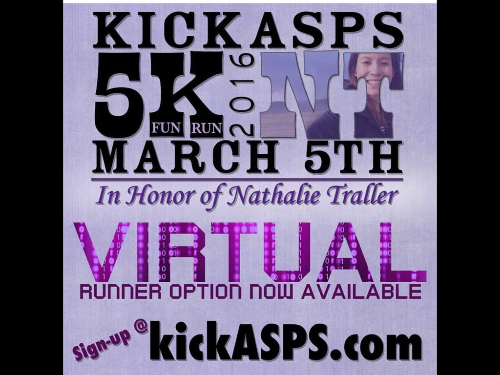 4Nathalie's tweet image. Team @4Nathalie! 5k is a month away &amp;amp; need 50 runners by Sunday to meet our goal! Register: kickasps.com
