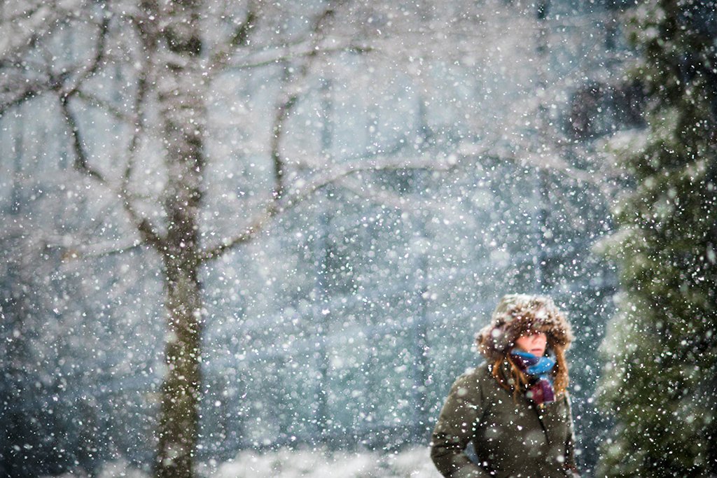 It’s a beautiful snowy ❄️ day on the Boston campus today! 📷 <a href="/modoonophoto/">Matthew Modoono</a> <a href="/glanzpiece/">Adam Glanzman</a>