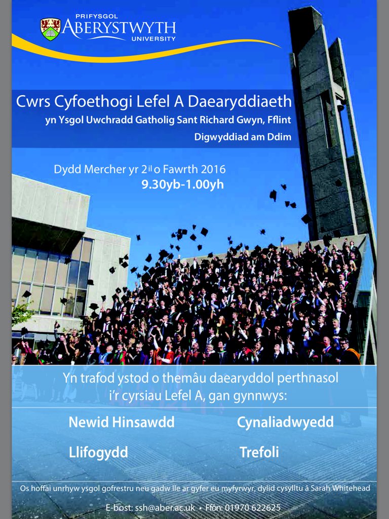 GeographySRG's tweet photo. Don't forget the @AU_IGHPP #Geography A-level Enrichment Course March 2nd #geographyteacher #LearningWales https://t.co/0ONZDF6gaw