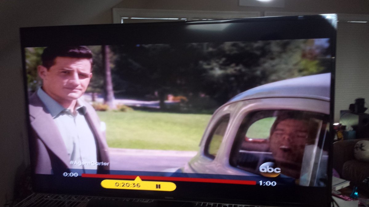 MaxinesDream13's tweet photo. I love this show. #AgentCarter
#JamesDArcy is the best. https://t.co/TmUZlyEPxw