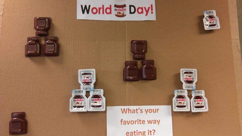 maninder_burmi's tweet photo. All ready to celebrate nutella day with customers @JessicaKeus @BrianGervais_TD @elliss5 @NicholaDouse_TD https://t.co/2W64wAqv73