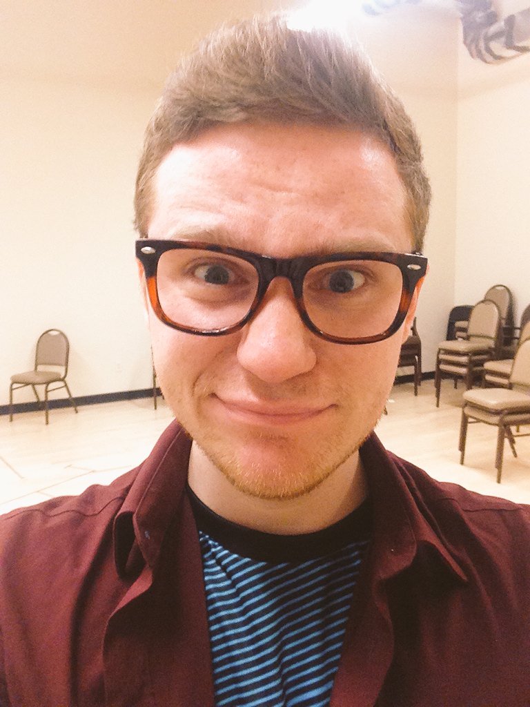 JShermanActor's tweet photo. The cutest Seymour ever! I can't wait to see him in 'Little Shop' over at @GranburyTheatre! Open 5.19! #ActorBae https://t.co/gGURBRewft