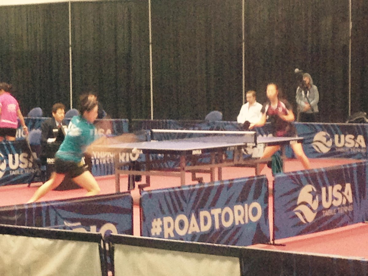 HIHSEagles@lynn_moody table tennis Olympic trials.