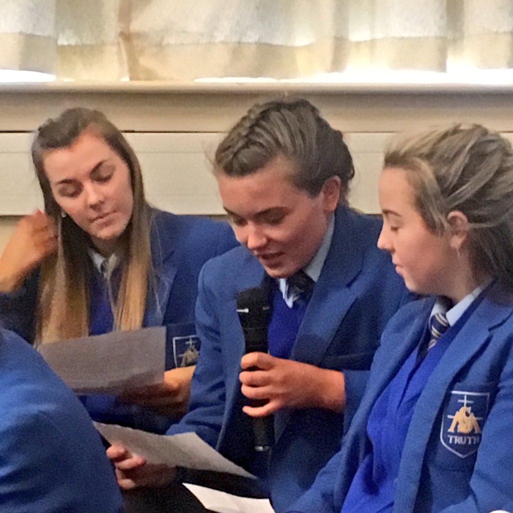 mariemccolgan's tweet photo. Very well done @StMarysPD2014 Miss Connolly and pupils who took part in this project @VerbalArtsDerry #pupilvoice https://t.co/yaqRTWITK0