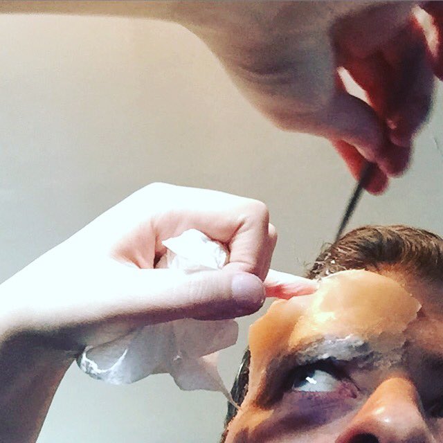 danielrobaire's tweet photo. Prosthetic time!! Day 1 shooting "Physical Beauty and Other Abnormalities". https://t.co/Y8WTR4DQQ9