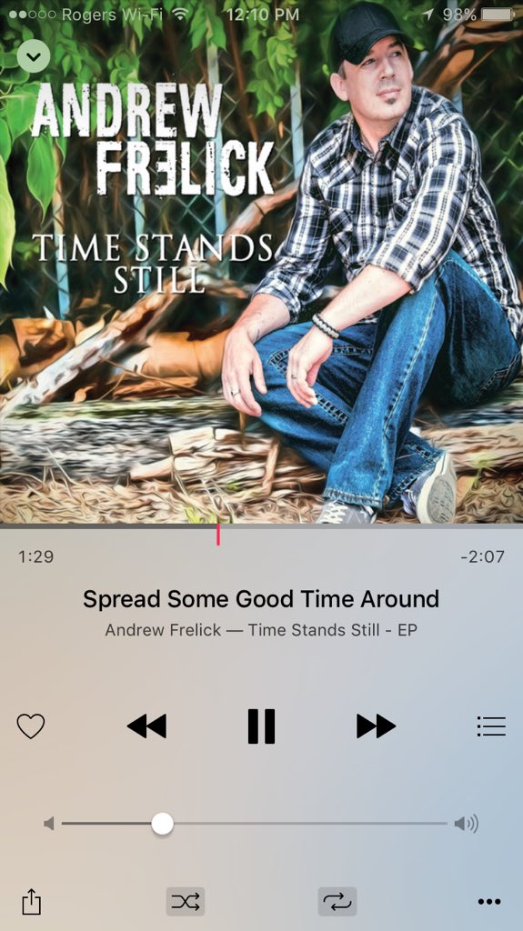 GMcCarthy's tweet photo. @andrewfrelick oh, I got it brother! Got the album on, cranked to 10 #SSGTA #TimeStandsStill #FridayTunes #DrewCrew https://t.co/ce4CQpibn5