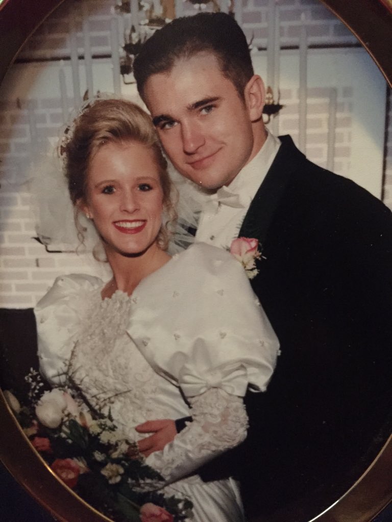 JoeyMcGuireTTU's tweet photo. 22 years ago today I married this beautiful woman @Deb_McGuire #WeDoAgain https://t.co/iAosPV7efW
