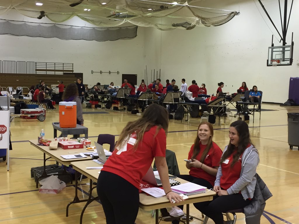 B West, great blood drive today!  You really are saving lives! #bpsne #bwblood