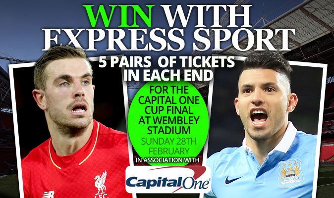 DExpress_Sport's tweet image. COMP: Win a pair of tickets to the @CapitalOne_Cup final. Follow and RT to win #lfc #mcfc bit.ly/20eAUtE