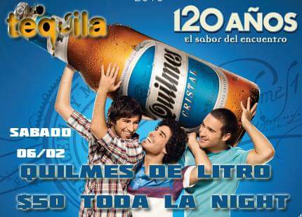 FIESTA DE LA NIEVE CON CAÑÓN GIGANTE QUILMES $50 DJ IVITADO JORGE CHAAR BARTENDER INVITADO GUILLE IBARRA