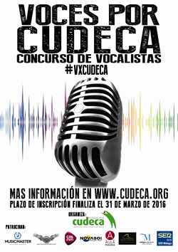 AulaMagna's tweet photo. #VXCudeca Concurso Cantantes Solistas. ¡Participa! Tienes toda la información en: https://t.co/t6N1S6QSmb @cudeca https://t.co/6DEnzHR6Ak