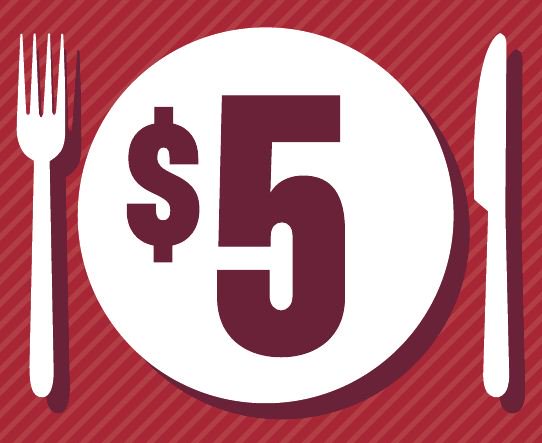 LUNCH SPECIAL -Monday through Friday- 
Choose from a Cheese Burger, Pork Chop, Chicken Tenders and side for just $5